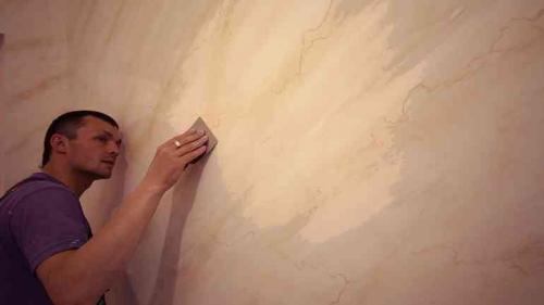 МРАМОР из обычной шпаклевки. Как красиво сделать имитацию мрамора из обычной шпаклевки