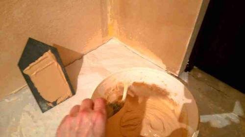 МРАМОР из обычной шпаклевки. Как красиво сделать имитацию мрамора из обычной шпаклевки