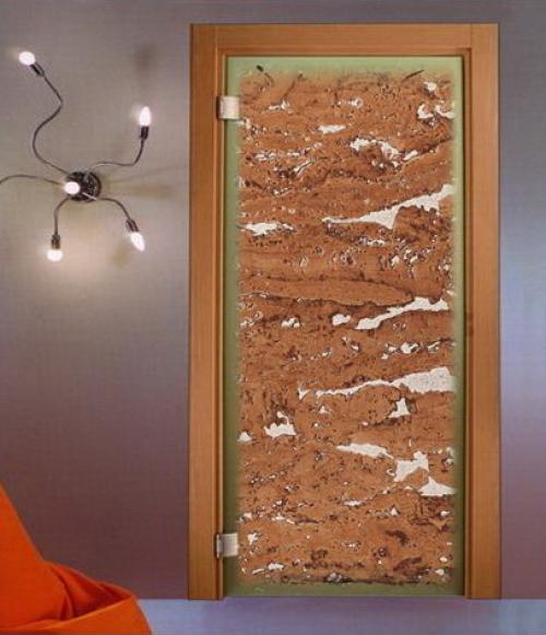 Обклеить двери бамбуковыми обоями. Какие обои можно использовать