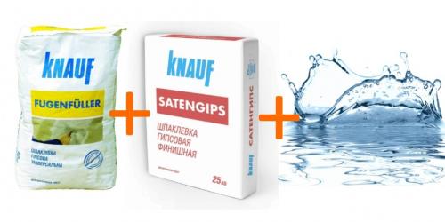 Декоративная штукатурка из шпаклевки с помощью рук и резиновой перчатки. Способы приготовления декоративной штукатурки