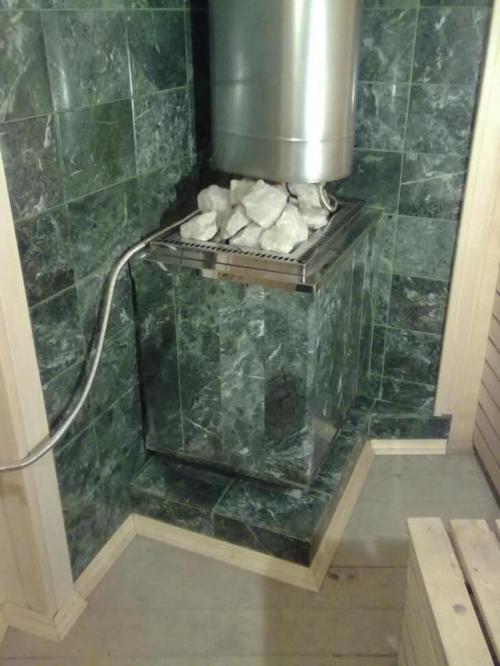 Как положить плитку в бане на деревянные стены. Керамическая плитка в бане — интересные решения