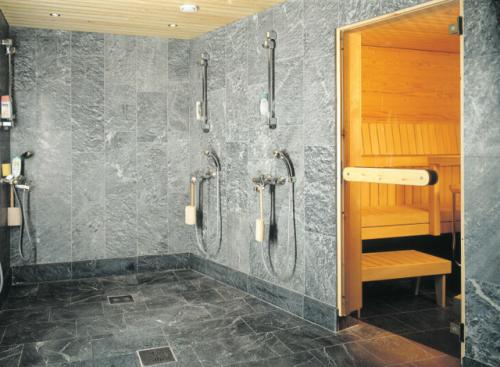 Как положить плитку в бане на деревянные стены. Керамическая плитка в бане — интересные решения