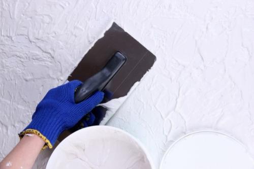 Декоративная штукатурка своими руками пакетом. Базовый слой и фактура