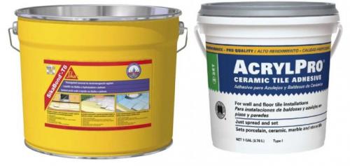 На что клеить плитку на пол. Виды клея и области их применения