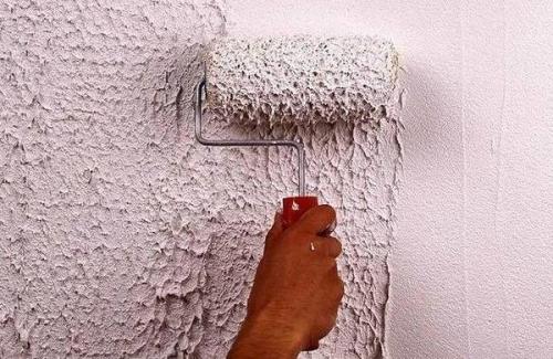 Декоративная штукатурка своими руками из обычной шпаклевки. Базовый слой и фактура