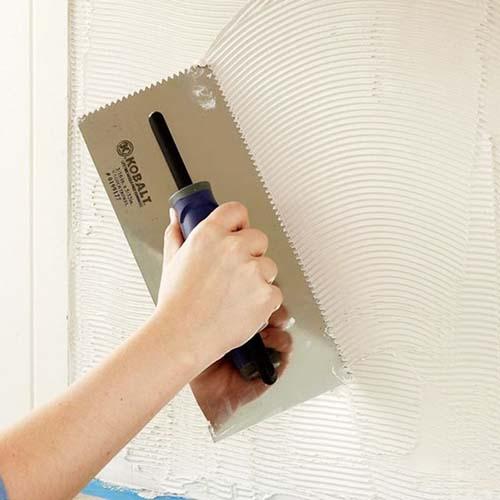 Как клеить мозаику на гипсокартон. Требования к облицовываемой поверхности