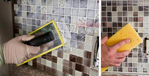 Как клеить плитку на сетке. Инструкция — правильно клеим мозаику на сетке в ванной