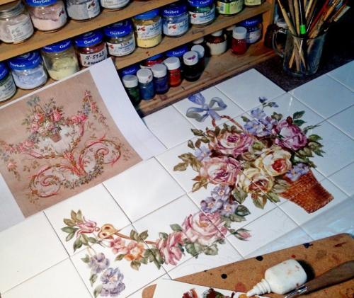 Как обновить старую плитку на полу в ванной. Изменение дизайна ванной