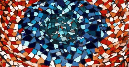 Эскизы для мозаики из битой плитки. Область применения