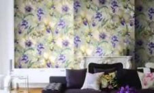 Растительные обои в интерьере. Натуральные растительные обои