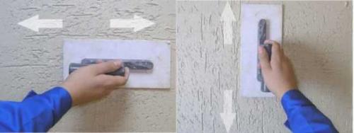 Узоры на стене из шпаклевки. Декоративная штукатурка из обычной шпаклевки своими руками