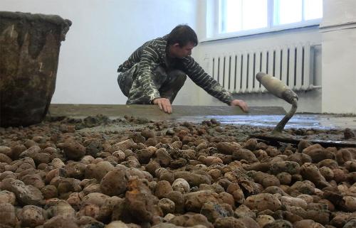 Как положить плитку на деревянный пол. Технология плавающего пола 02 Как положить плитку на деревянный пол. Технология плавающего пола 02