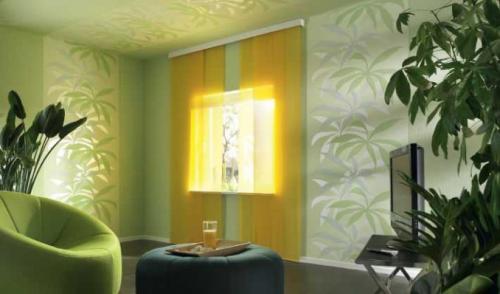 Как поклеить обои двух видов. Комбинирование по вертикали