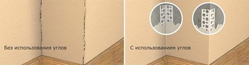Защита углов стен в квартире. В каких случаях требуется отделывать углы в квартире?
