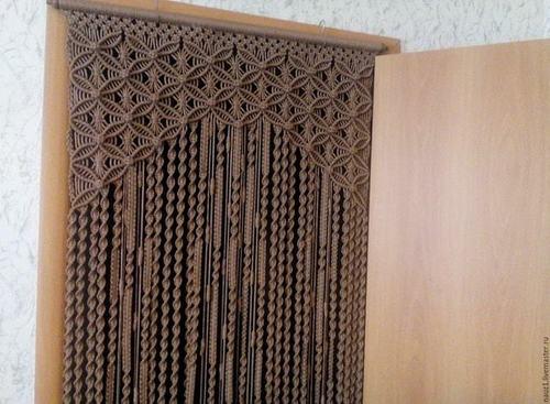 Карниз для штор в дверной проем. Виды занавесей