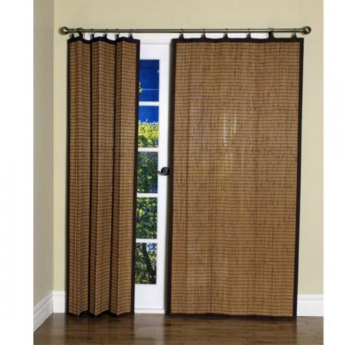 Декоративные шторы из бамбука своими руками