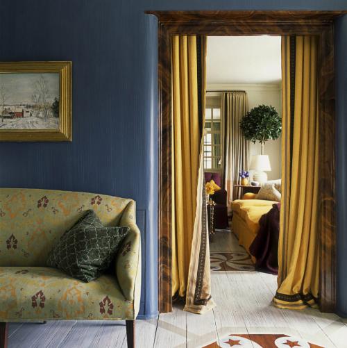 Пластиковые шторы на дверной проем. Декорирование проема шторами на дверь