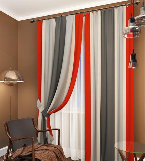 Шторы в зал 2022. Тренды-2022: шторы в гостиную