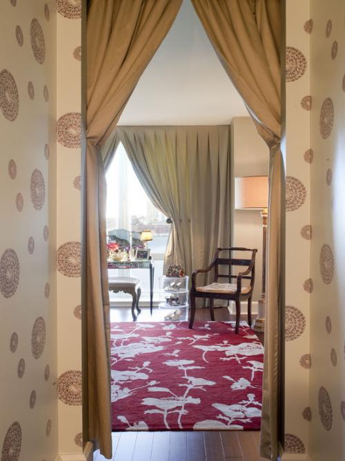 Оформление дверного проема без двери шторами. Как можно оформить дверной проем без двери шторами