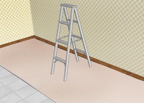 Подготовка бетонных стен к поклейке обоев. Штукатурка под правило 17