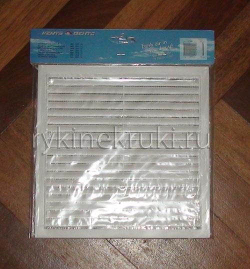 Чем приклеить вентиляционную решетку на кафель. Как установить вентиляционную решетку в ванной комнате