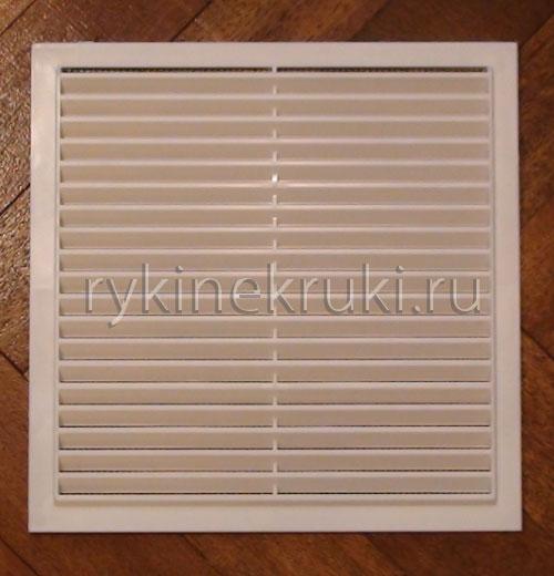 Чем приклеить вентиляционную решетку на кафель. Как установить вентиляционную решетку в ванной комнате