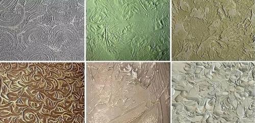 Фактурная штукатурка виды. Виды фактурной штукатурки для внутренней отделки