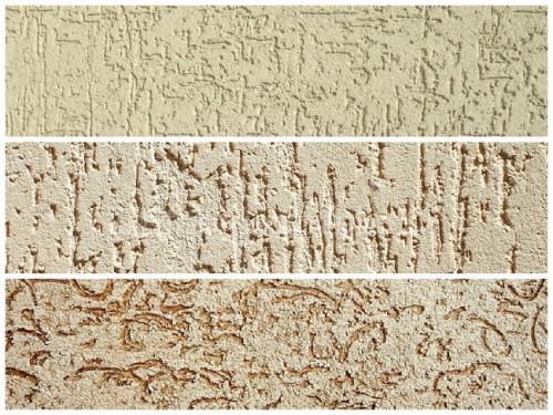 Фактурная штукатурка виды. Виды фактурной штукатурки для внутренней отделки