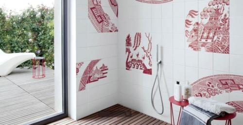 Что можно наклеить на старый кафель. Обновление дизайна плитки в ванной комнате