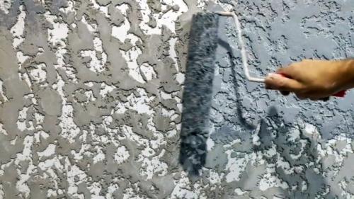 Декоративная штукатурка Гротто своими руками из шпаклевки. Техника создания фактуры Гротто