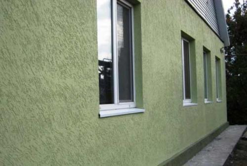 Декоративная штукатурка своими руками на улице. Фасадная декоративная штукатурка : виды, технология нанесения