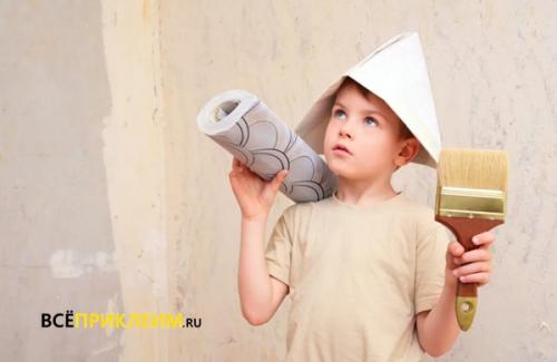 Что можно наклеить на старую плитку. Наклеить наклейки 02