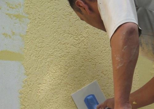 Декоративная штукатурка из обычной. Рецепты и советы, как из обычной штукатурки сделать декоративную 01