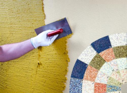 Декоративная штукатурка из обычной. Рецепты и советы, как из обычной штукатурки сделать декоративную 17