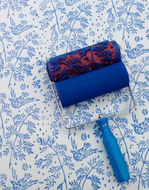 Валик структурный резиновый. Классификация валиков по фактурности готового рисунка