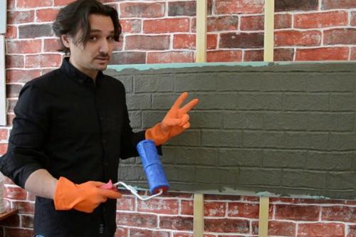 Валик для декоративной штукатурки своими руками. Как сделать валик для декоративной штукатурки своими руками