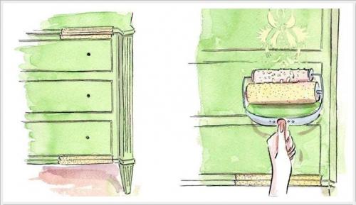 ПРОСТОЙ ДЕКОР для стен структурным валиком. 06