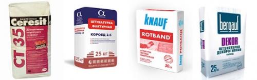 Как наносить декоративную штукатурку короед. Штукатурка дома короедом