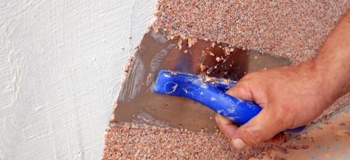 Способы нанесения декоративной штукатурки. Технология нанесения декоративной штукатурки