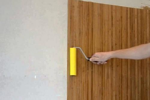 Как поклеить бамбуковые обои. Как наклеить бамбуковые обои на стену