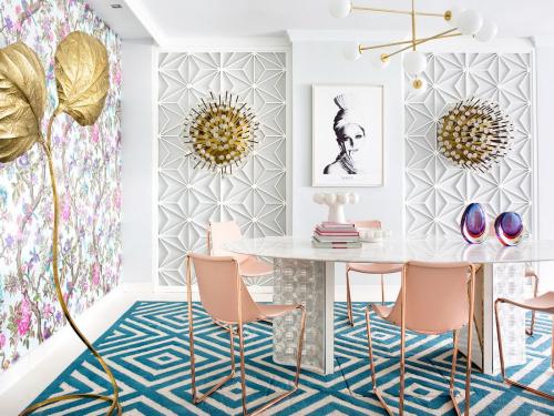 Зеленые бамбуковые обои в интерьере встречаются не так часто. Оттенки обоев из бамбука 02