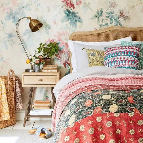 Зеленые бамбуковые обои в интерьере встречаются не так часто. Оттенки обоев из бамбука 15