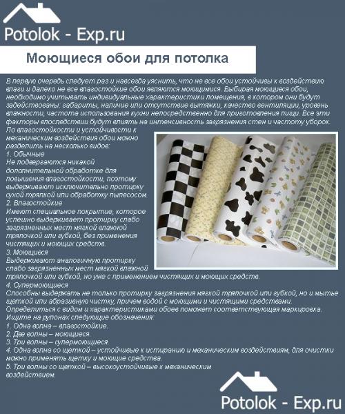 Как правильно клеить обои на потолок. Как выбрать обои для потолка