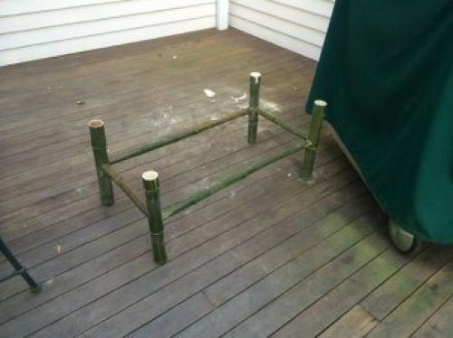 Мебель из бамбука своими руками. Журнальный бамбуковый столик своими руками в закладки 2