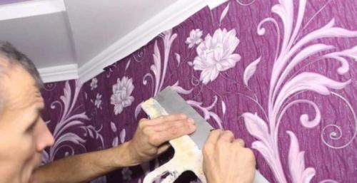 Как клеить флизелиновые обои внахлест. Какие обои нельзя клеить в стык, а какие в нахлест