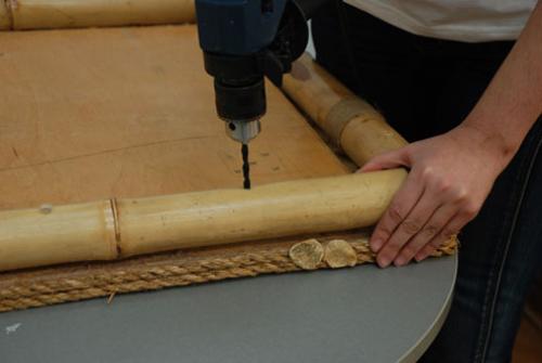 Как связать бамбуковые палки между собой. 05