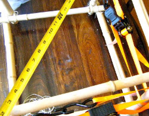 Как связать бамбуковые палки между собой. 07