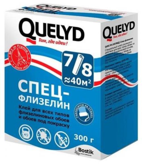 Клей для обоев под покраску. Quelyd Спец-флизелин