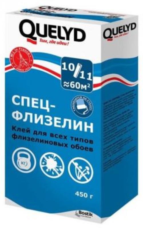 Клей для обоев под покраску. Quelyd Спец-флизелин