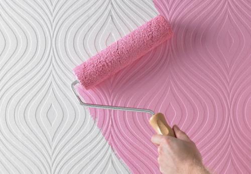 Как красить обои под покраску. Основа для окрашивания 10 Как красить обои под покраску. Основа для окрашивания 10